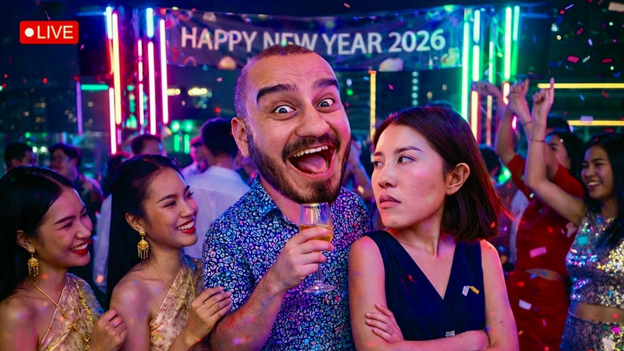 irl New Year 2026 Party Countdown - Bangkok Nightlife Live 🥳🎉
