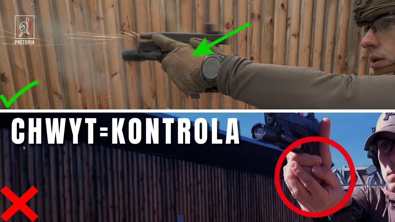 Chwyt pistoletu &ndash; jak naprawdę kontrolować odrzut