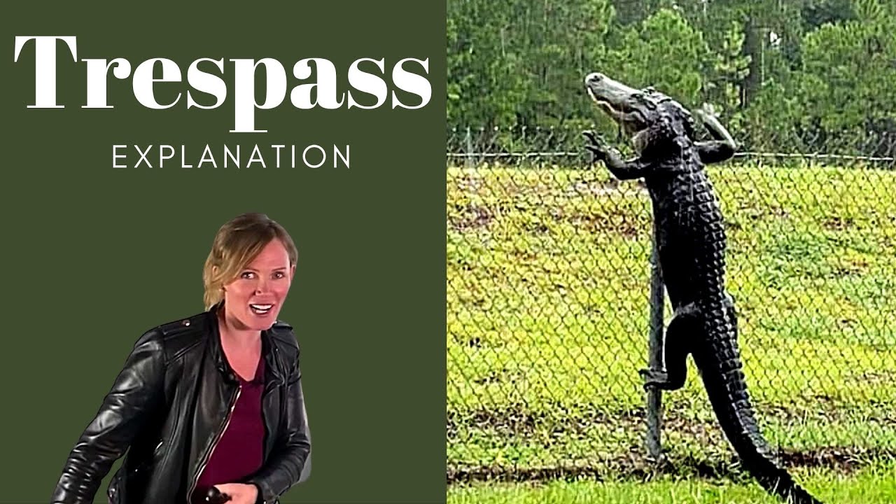 TRESPASS Explanation- Real Estate Exam
