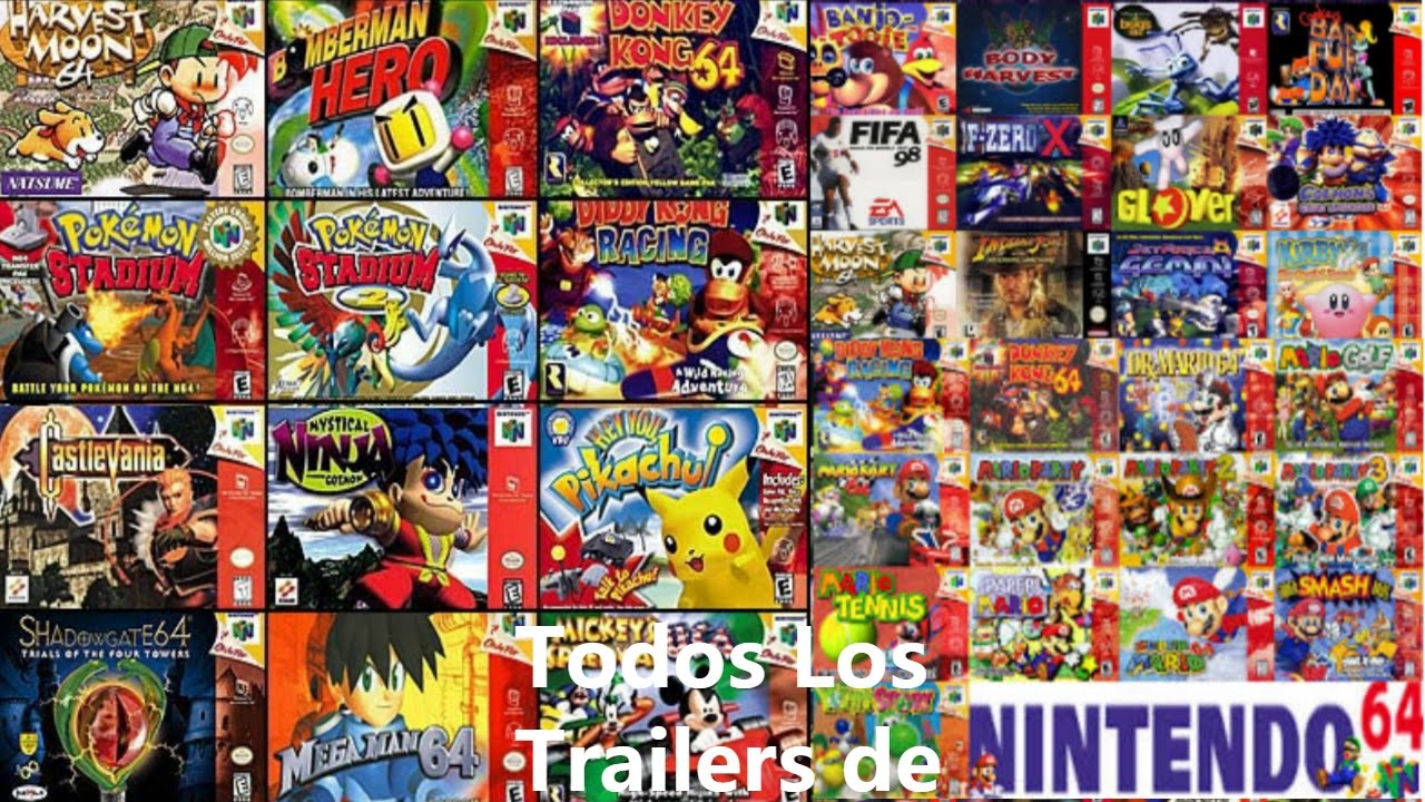 Todos los Trailers de N64 / All Nintendo 64 Trailers