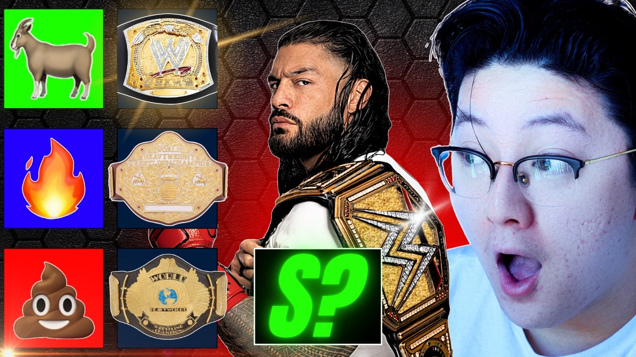 Truthfully Ranking Championship Belts: Who Had the Most Aura?