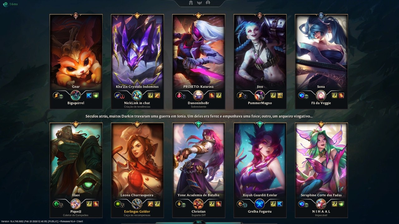 Minha melhor partida de Leona jg