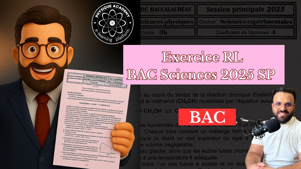 🔴Rec | LIVE | Exercice RL : BAC Sciences 2025 ( Principale)
