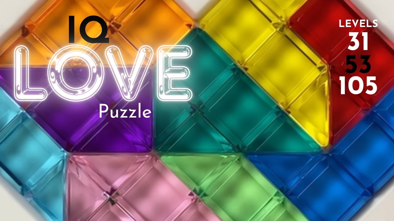 These IQ Love puzzle pieces may look like candy, but do NOT eat them….