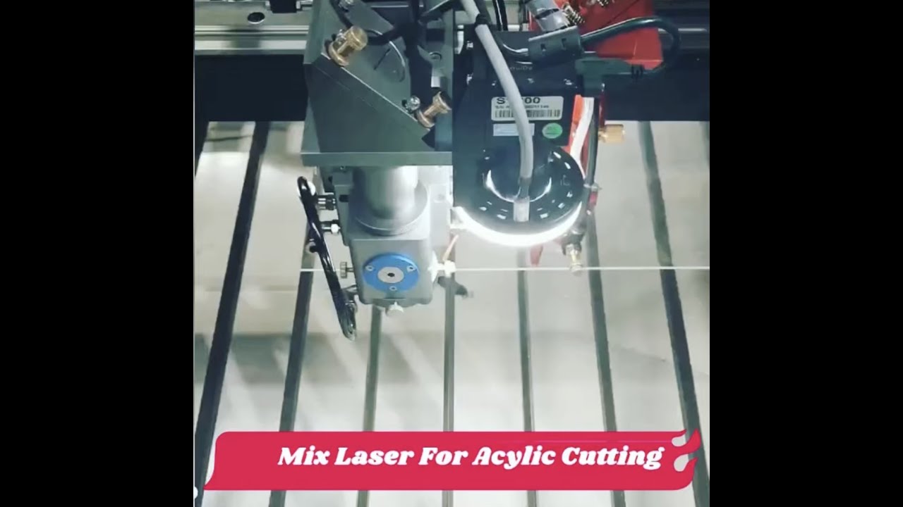 Double heads laser cutting machine for metal and nonmetal