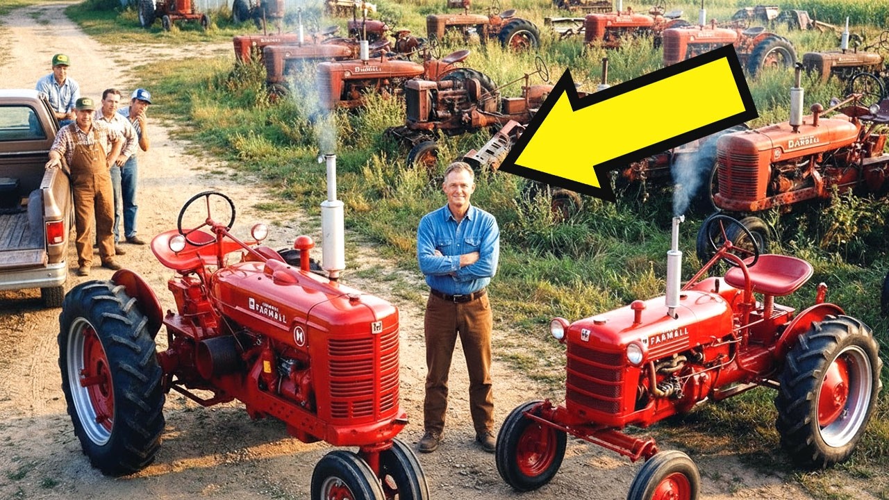 Every Broken Tractor the Dealer Threw Away &mdash; He Bought and Built an Empire From Scrap
