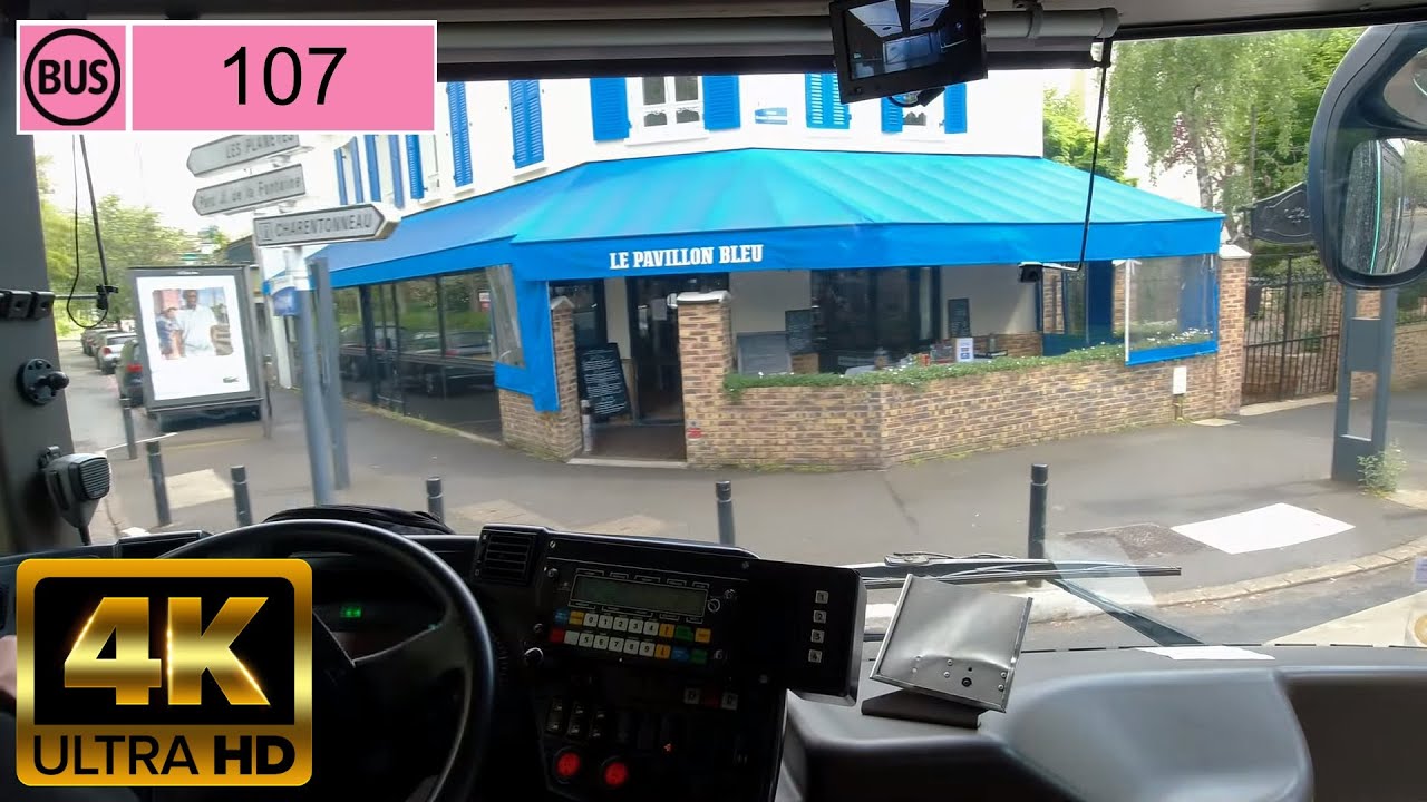 Bus 107 partiel - Ecole Vétérinaire de Maisons-Alfort - Saint-Maur Créteil RER