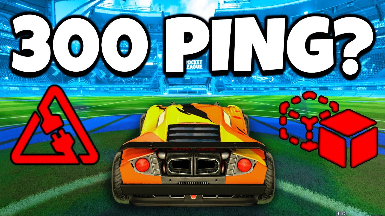 Freestyling on the LAGGIEST servers in Rocket League