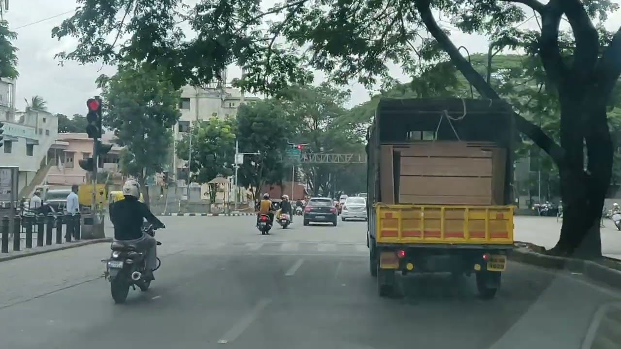 Silent Drive - Bengaluru City Overview 5 - Jayanagar to Sadashiv Nagar to Hebbal to Jakkur