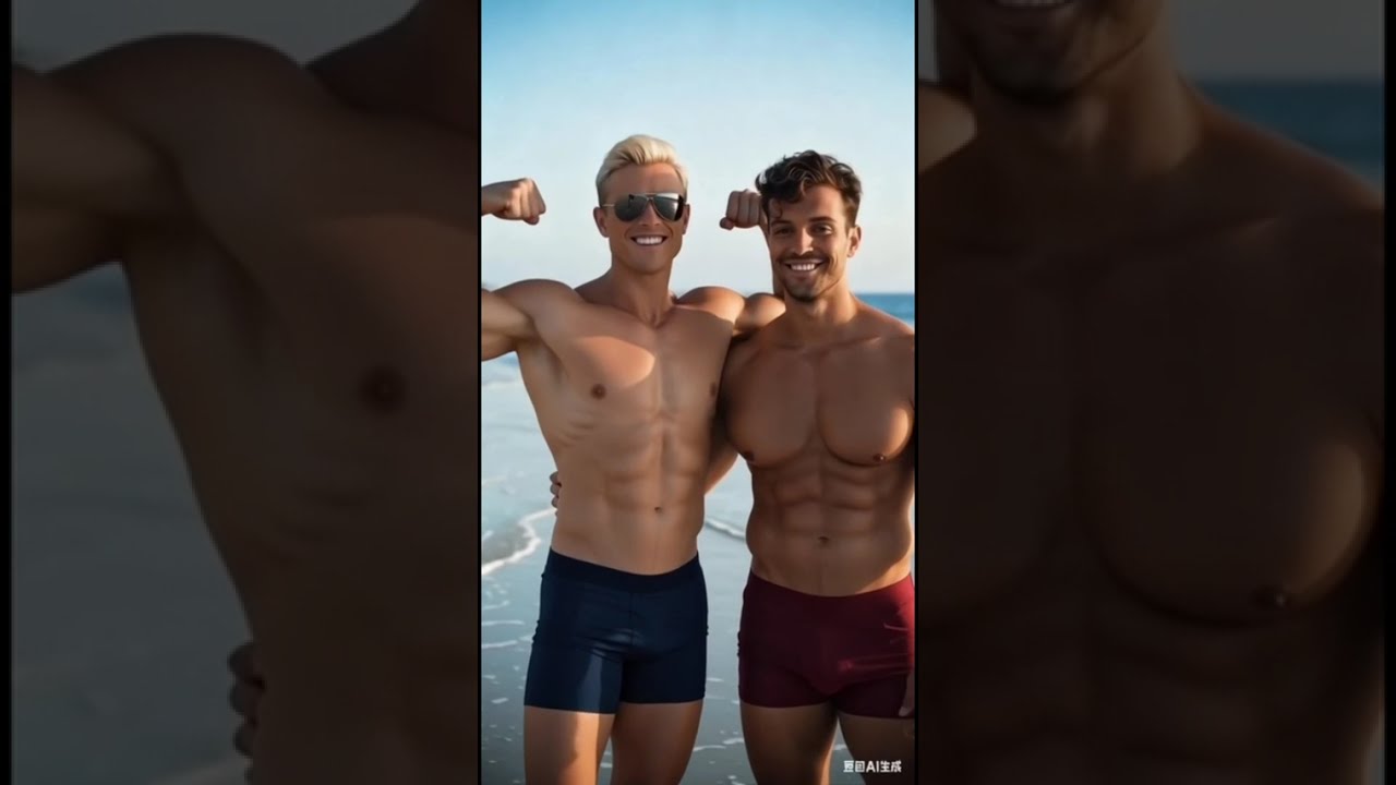 Magic Drink: A Dying Elderly Man Swaps Bodies with a Handsome Muscular Cop