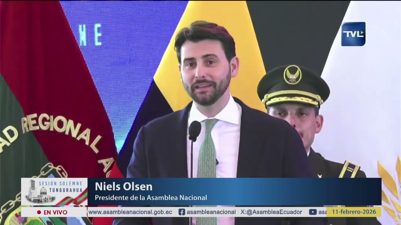 Intervención del Presidente de la Asamblea Nacional Niels Olsen - Sesión Solemne