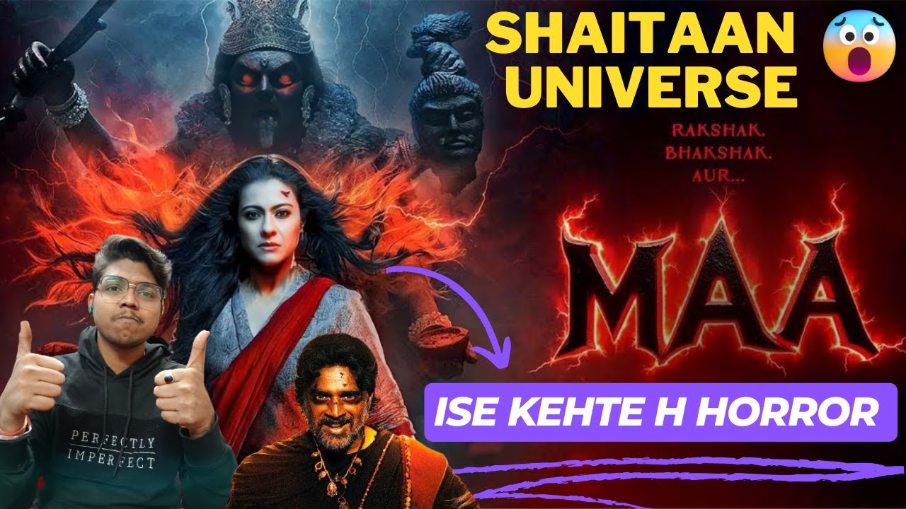 Maa Movie Review // Yha bhi universe // #maa #shaitaan #kajol