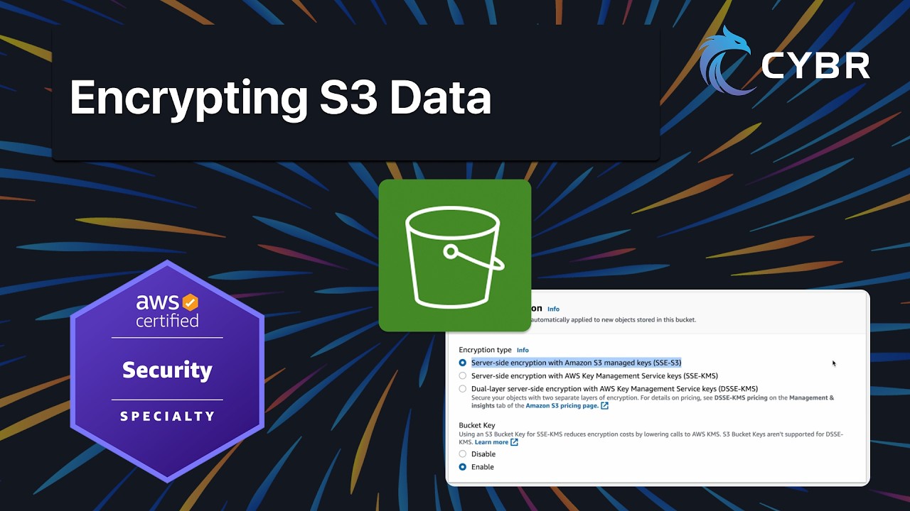 Шифрование данных S3 — AWS SCS-C03