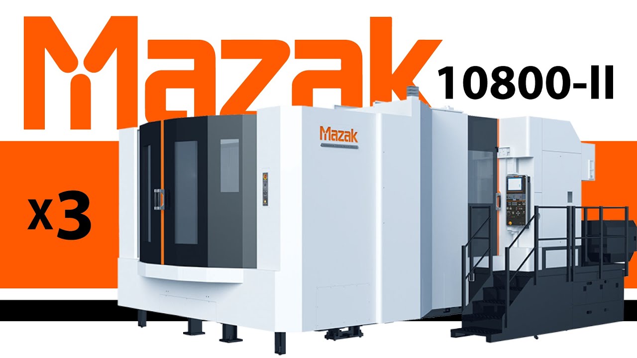 2016 Mazak Mazatrol Nexus 10800 II [x3] - with Palletech system