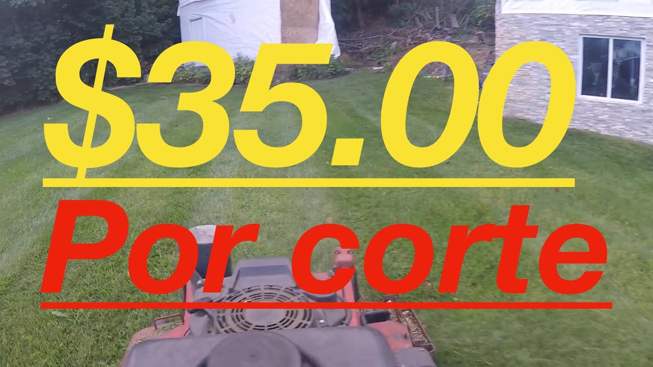 Cuanto cobrar por cortar cesped? Parte #3 how much to charge for mowing?