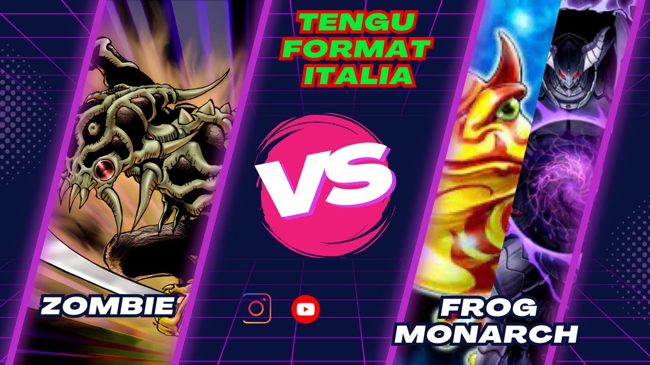 YU-GI-OH! Tengu Format Italia Zombie (Alessandro D.G.) vs Frog Monarch (Stefano S.) Local Rome
