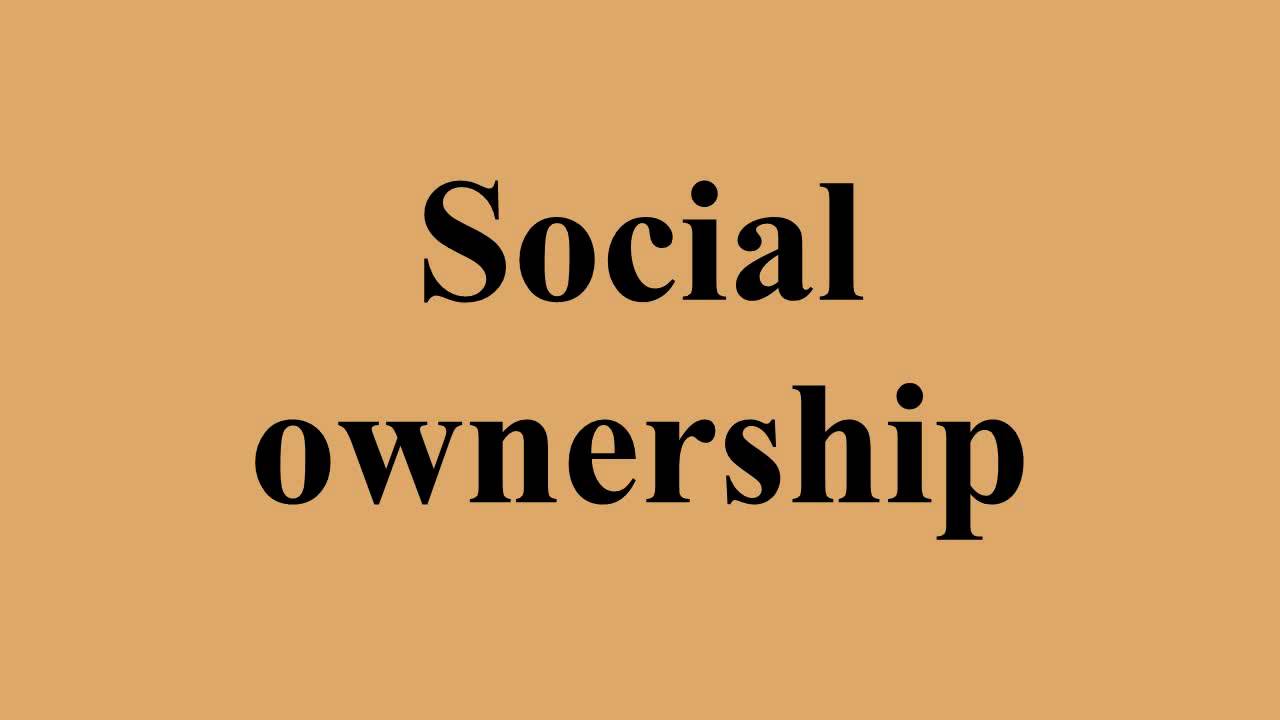 Social ownership