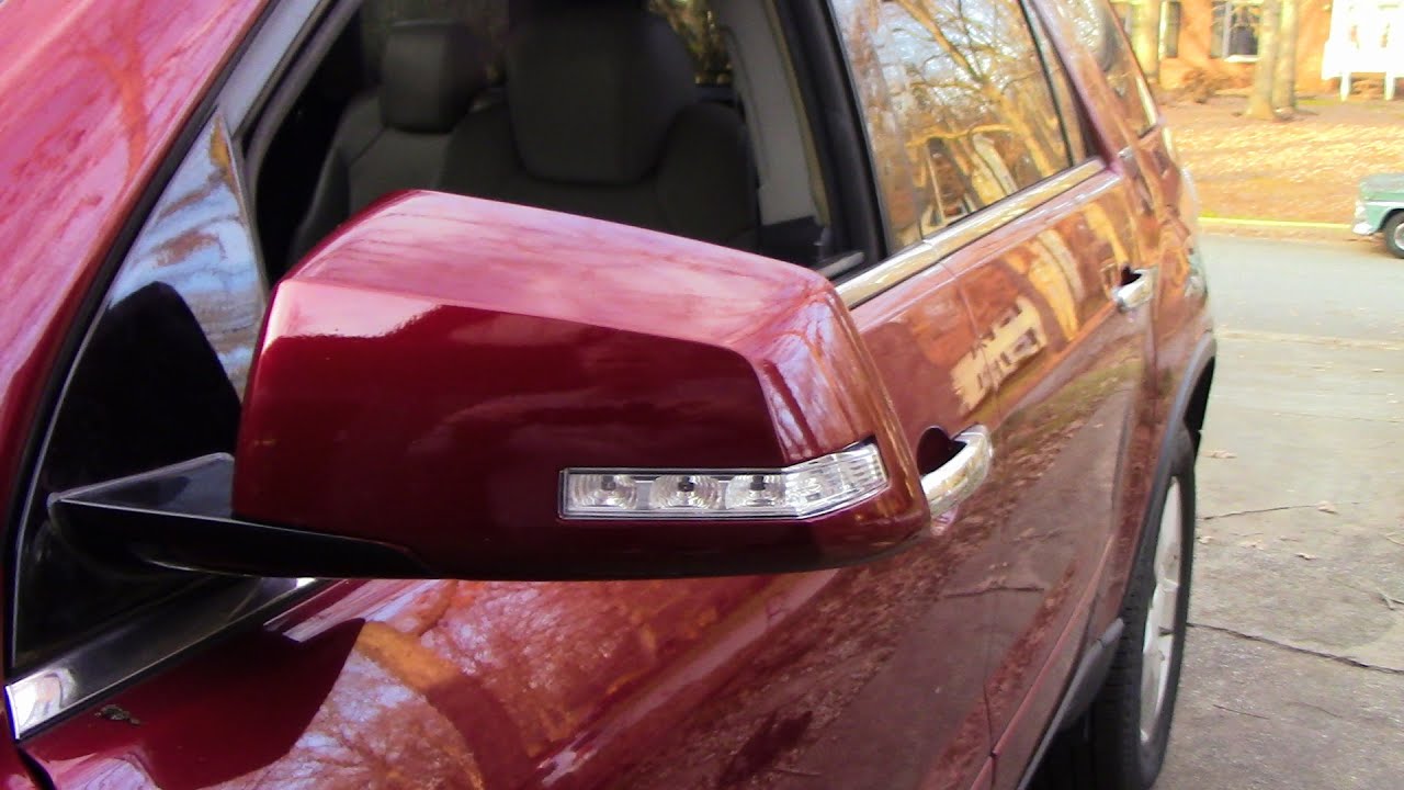 Замена наружного зеркала GMC Acadia