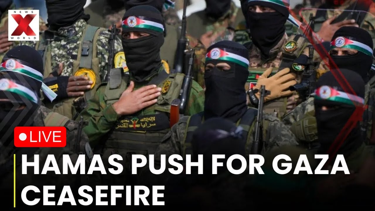 Hamas Statement LIVE: Hamas Pushes for Gaza Ceasefire under Trump&rsquo;s Plan | NewsX World