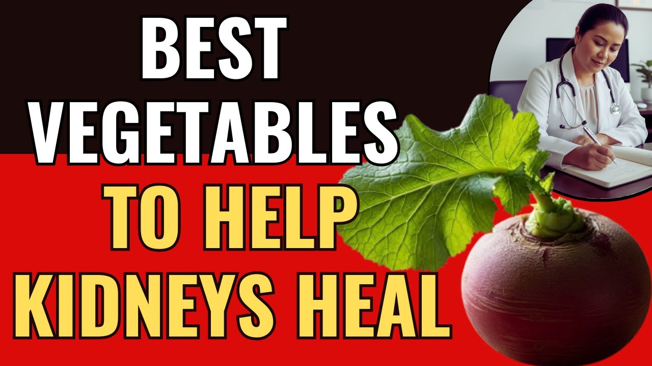 Top 5 Vegetables to Heal Your Kidneys After 60 | Boost Kidney Health Naturally