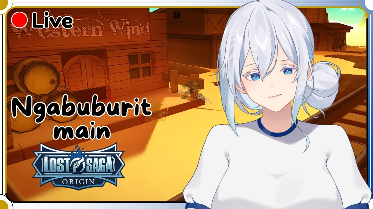 【LOST SAGA ORIGIN】NGABUBURIT LAGI DI WARNET SAMA AKU HAYU !! - VTUBER INDONESIA #lostsagaorigin