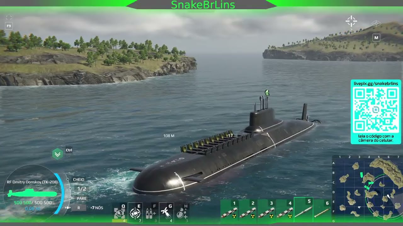 Treinando Modern Warships SnakeBrLins