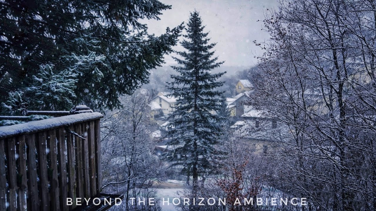 Gentle Snowfall in Stillness