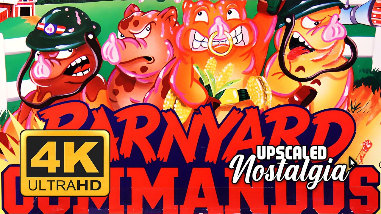 Barnyard Commandos (1990) Opening & Closing Themes | Remastered 4K Ultra HD Upscale