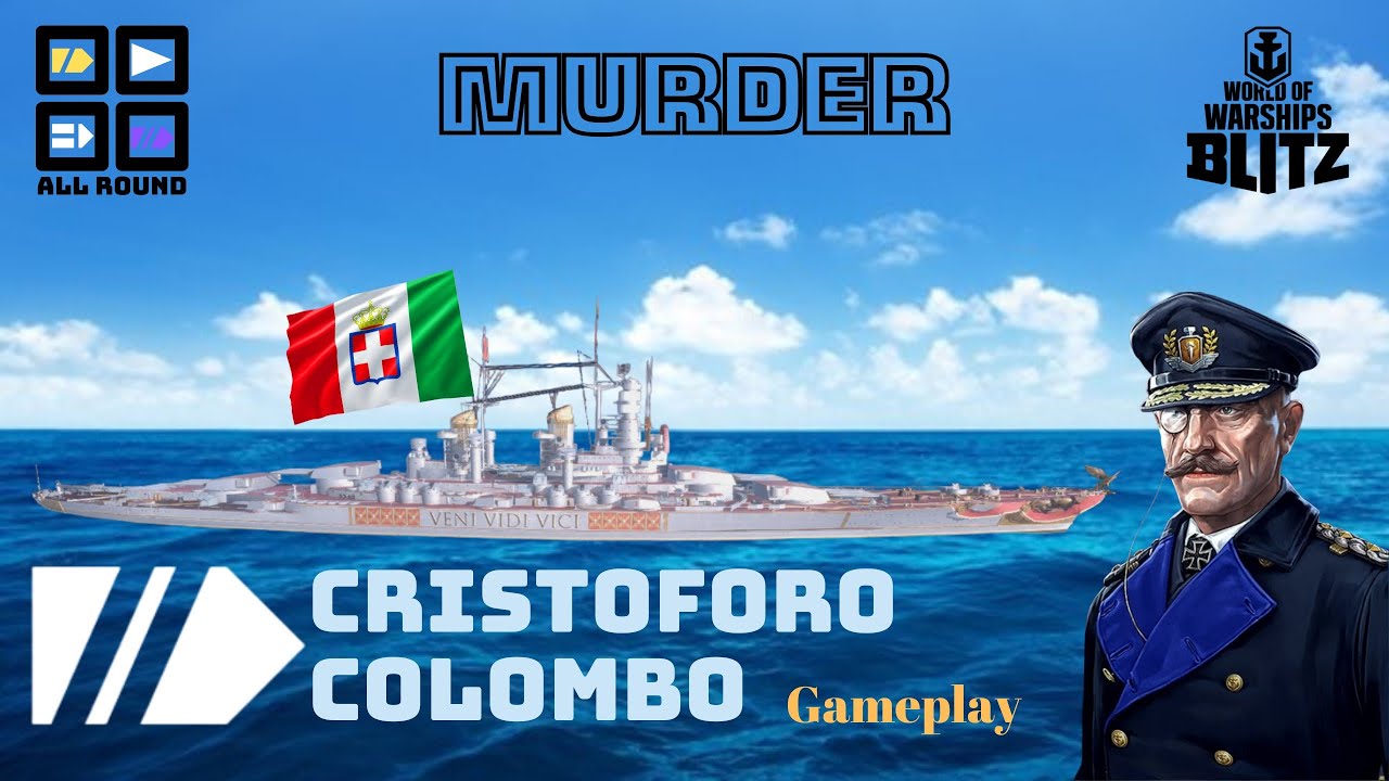 Wows Blitz • Cristoforo Colombo 🇮🇹 [ Solo ]