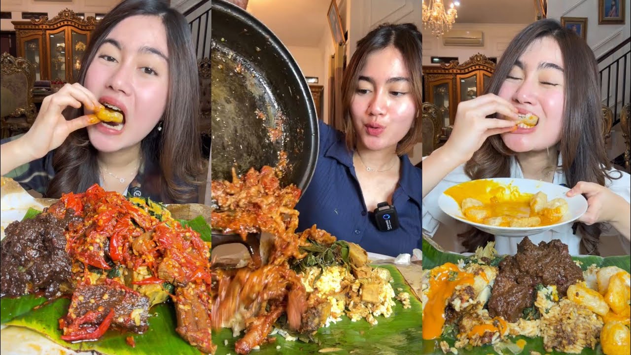 kumpulan video tiktok @versansss MUKBANG NASI PADANG #masukberanda #mukbang #harusberanda #trending 