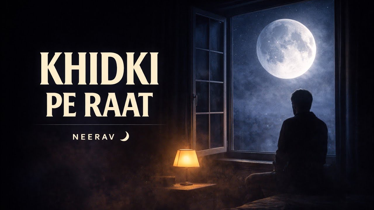 🌑 KHIDKI PE RAAT | 🌌 Late Night Headphone Song | Neerav ✨