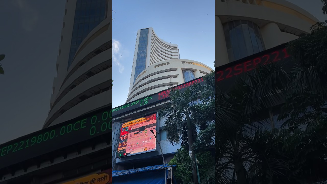 Bombay stock exchange[BSE]|MUMBAI|