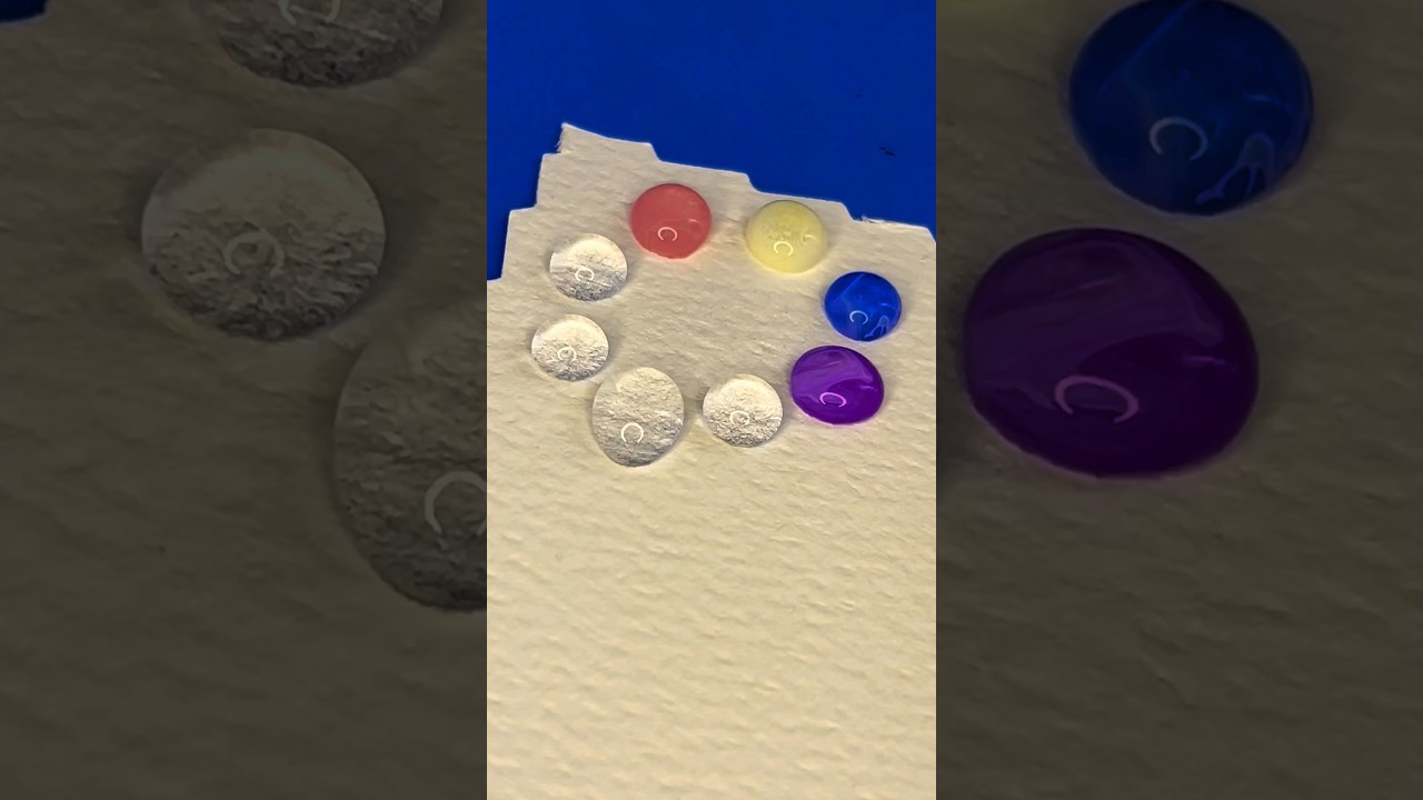 Satisfying colour mixing #art #satisfyingdiy #satisfying #diy
