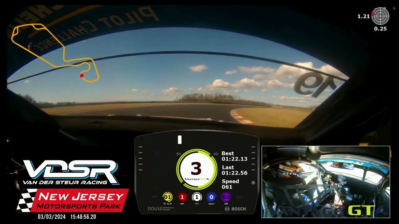 NJMP Thunderbolt Raceway Van Der Steur Hot Laps