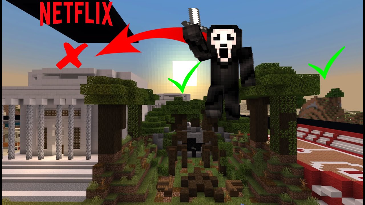 NE CHOISISSEZ PAS LA MAUVAISE PORTE NETFLIX SUR MINECRAFT !!!