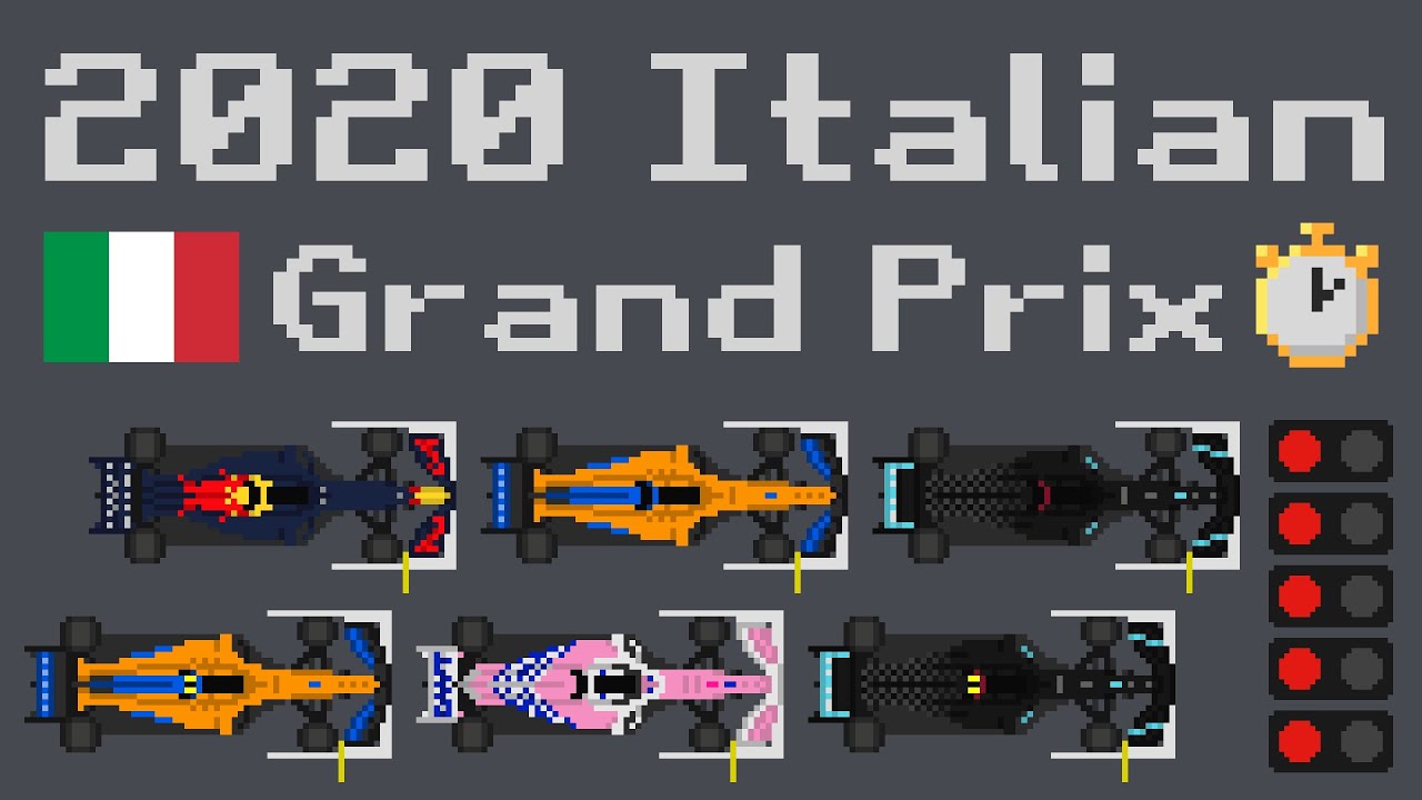 2020 Italian Grand Prix Timelapse