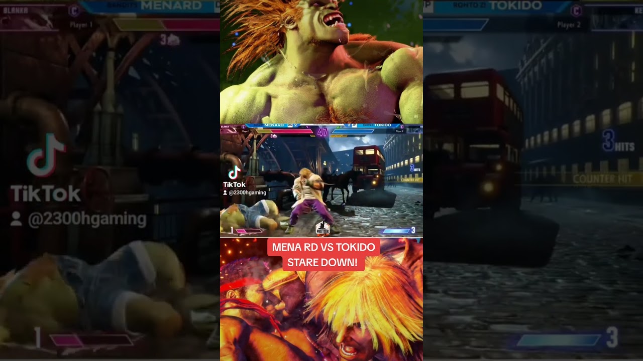 THE #staredown IS EPIC! #MENARD vs #TOKIDO #SF6 #streetfighter6 #evosesports #EVO