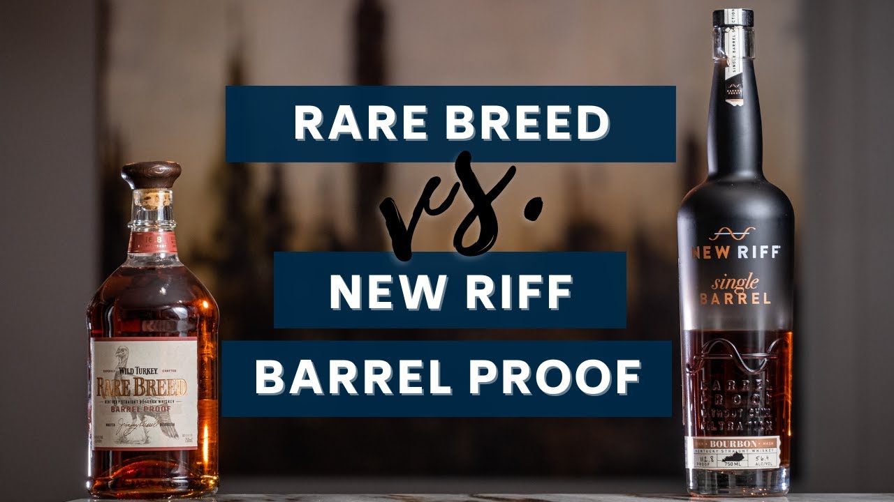 Can New Riff Hang w/ THE BIG BOYS? | New Riff Barrel Proof vs Wild Turkey Rare Breed BLIND REVIEW