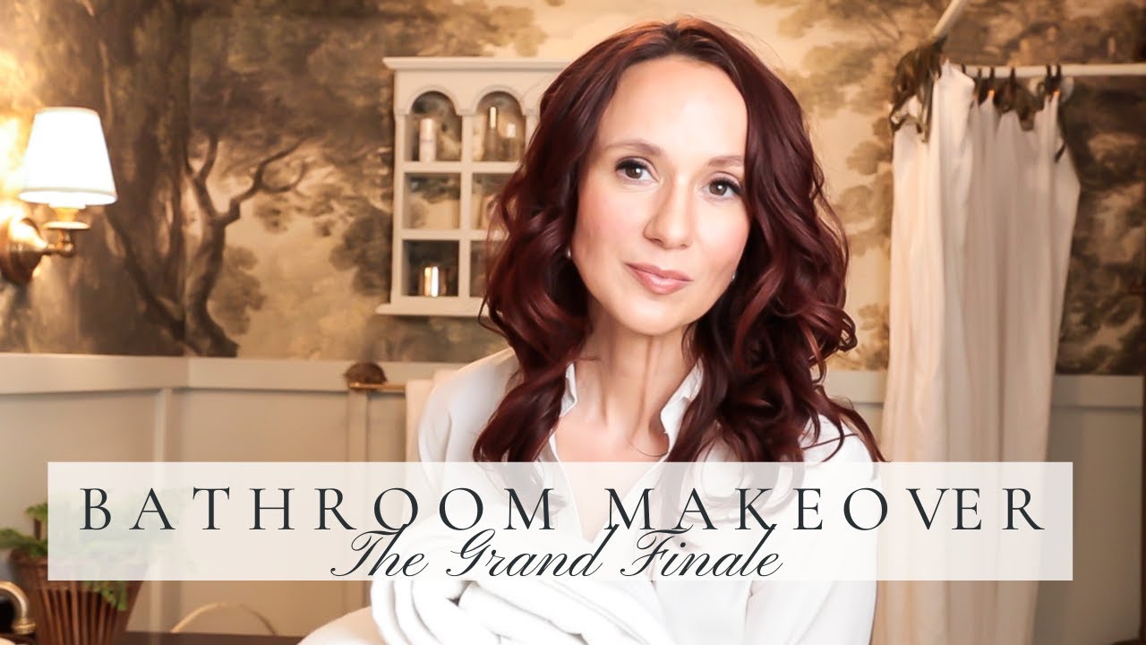 BATHROOM MAKEOVER 🛁 Jane Austen Inspired ✨From Start to Finish✨