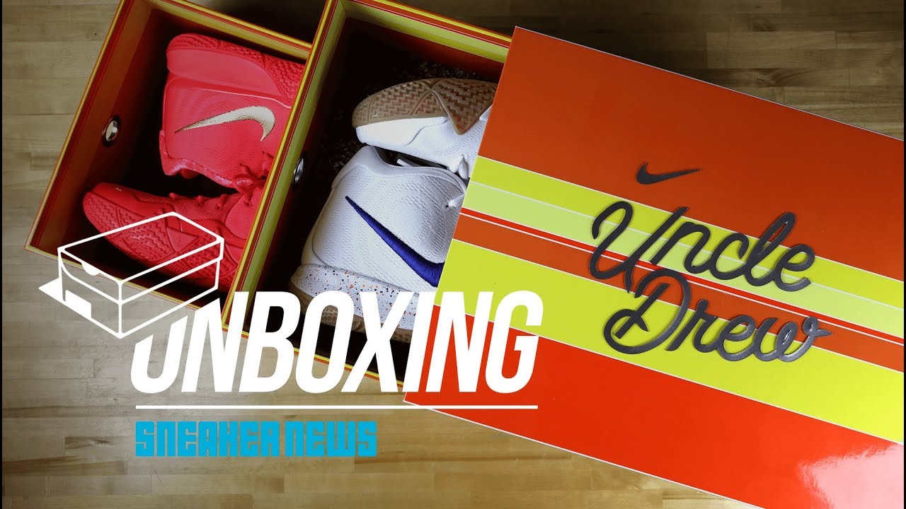 Unboxing The Uncle Drew Nike Kyrie 4 Promo Box
