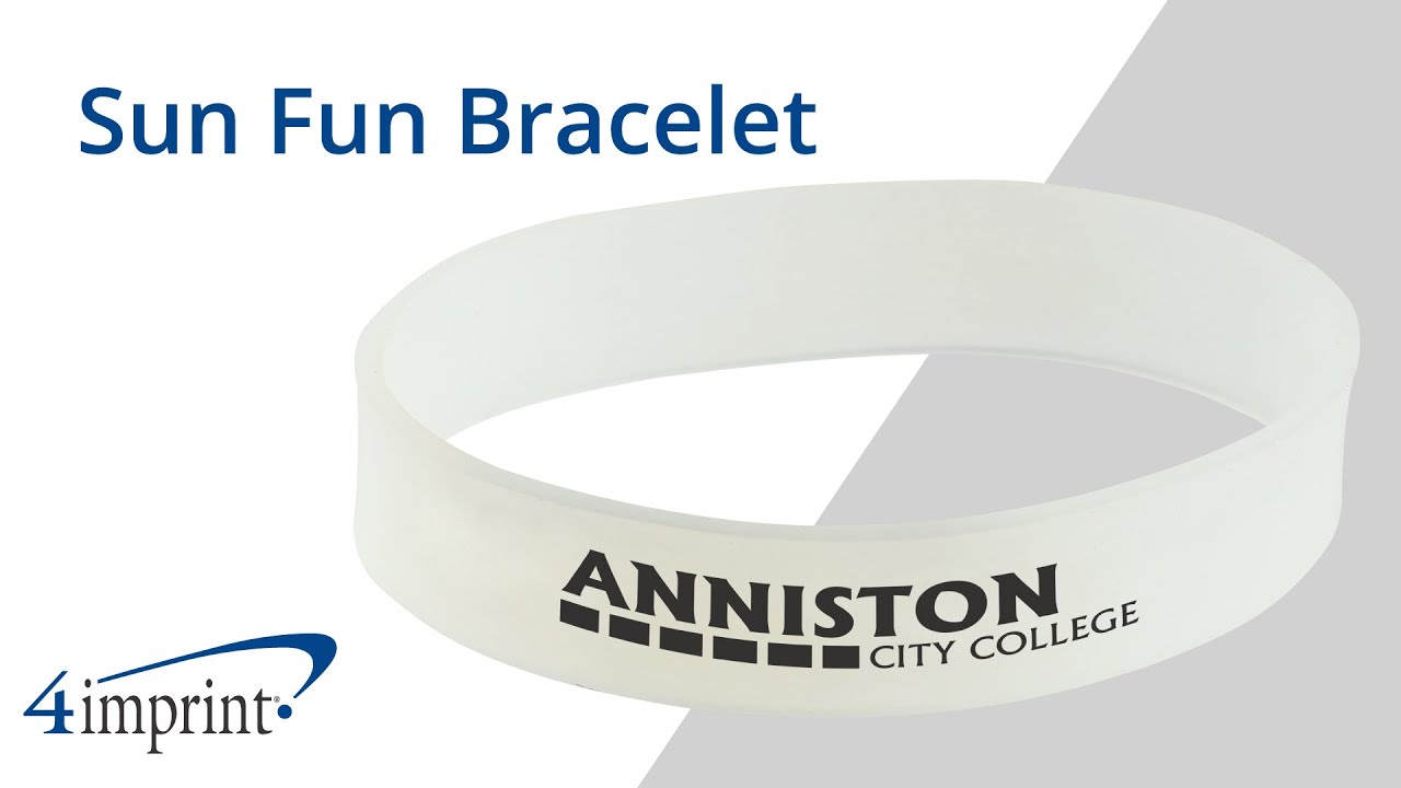 Sun Fun Bracelet - Custom Bracelet by 4imprint Canada