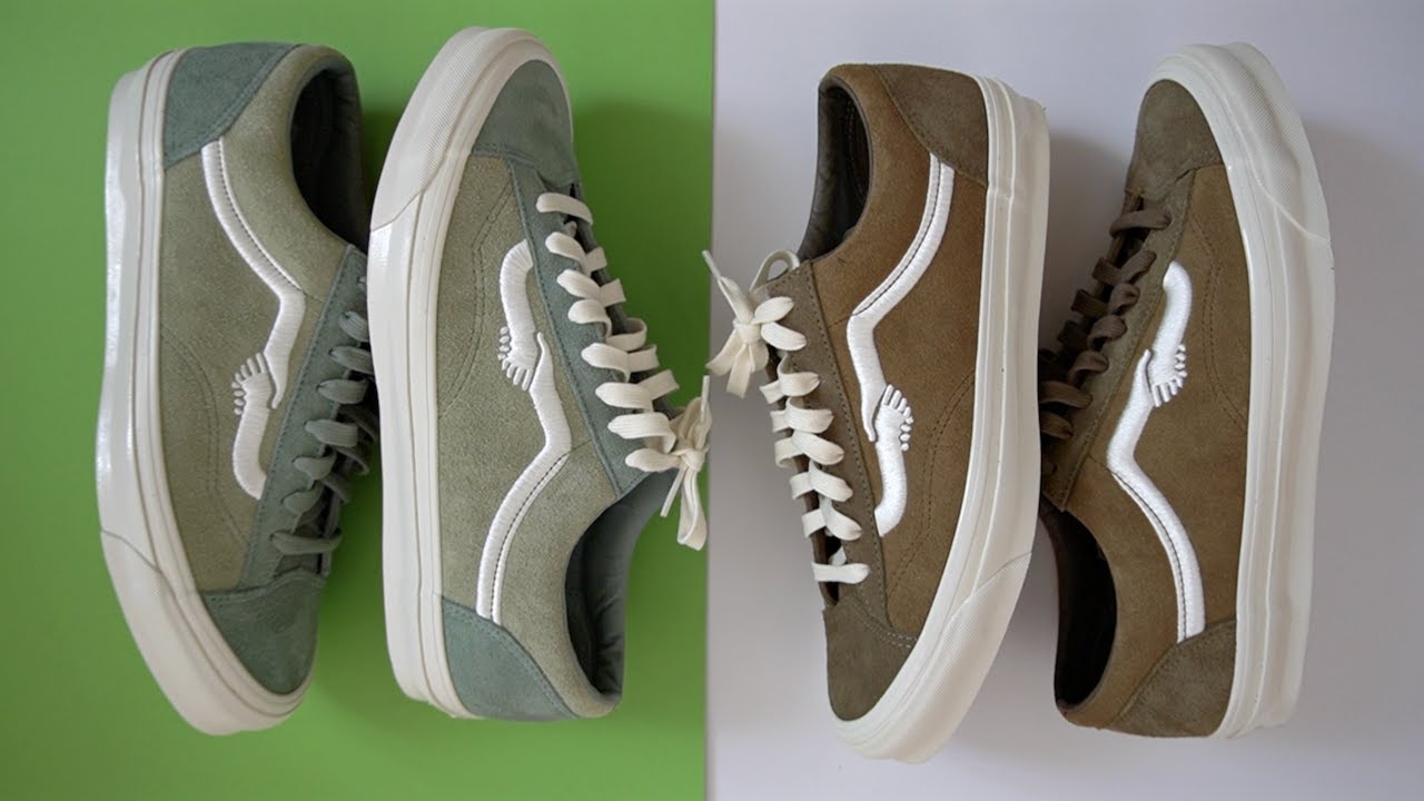 NOTRE VANS OG STYLE 36 LX ESPRESSO & MATCHA REVIEW & ON FEET....THESE ARE SO CLEAN