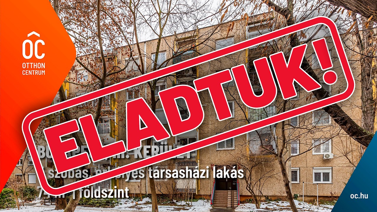 ELADÓ TÁRSASHÁZI LAKÁS - Budapest 03 / panel / 3 szoba / 74 m²