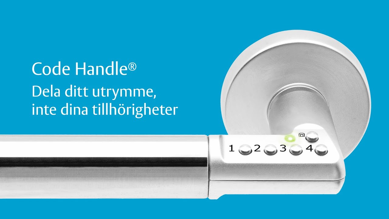 Säkra dina butikslokaler med Code Handle från ASSA ABLOY