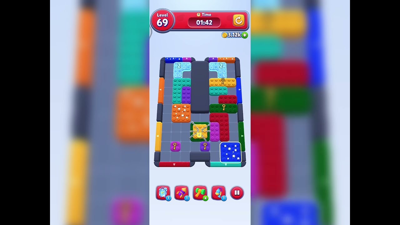 Color Block Jam Level 66 67 68 69 70 Walkthrough