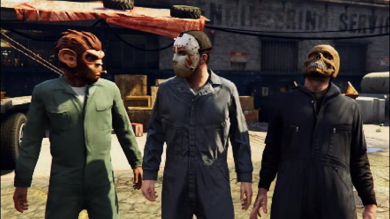 GTA V - Garbage Heist - No Radar / HUD / No Special Abilities [ Blitz Play ]