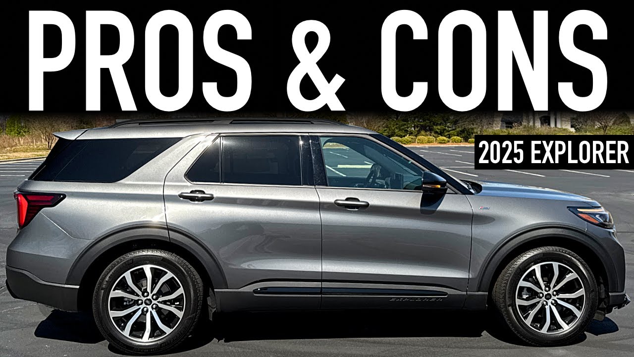 Pros & Cons of the 2025 Ford Explorer ST-Line