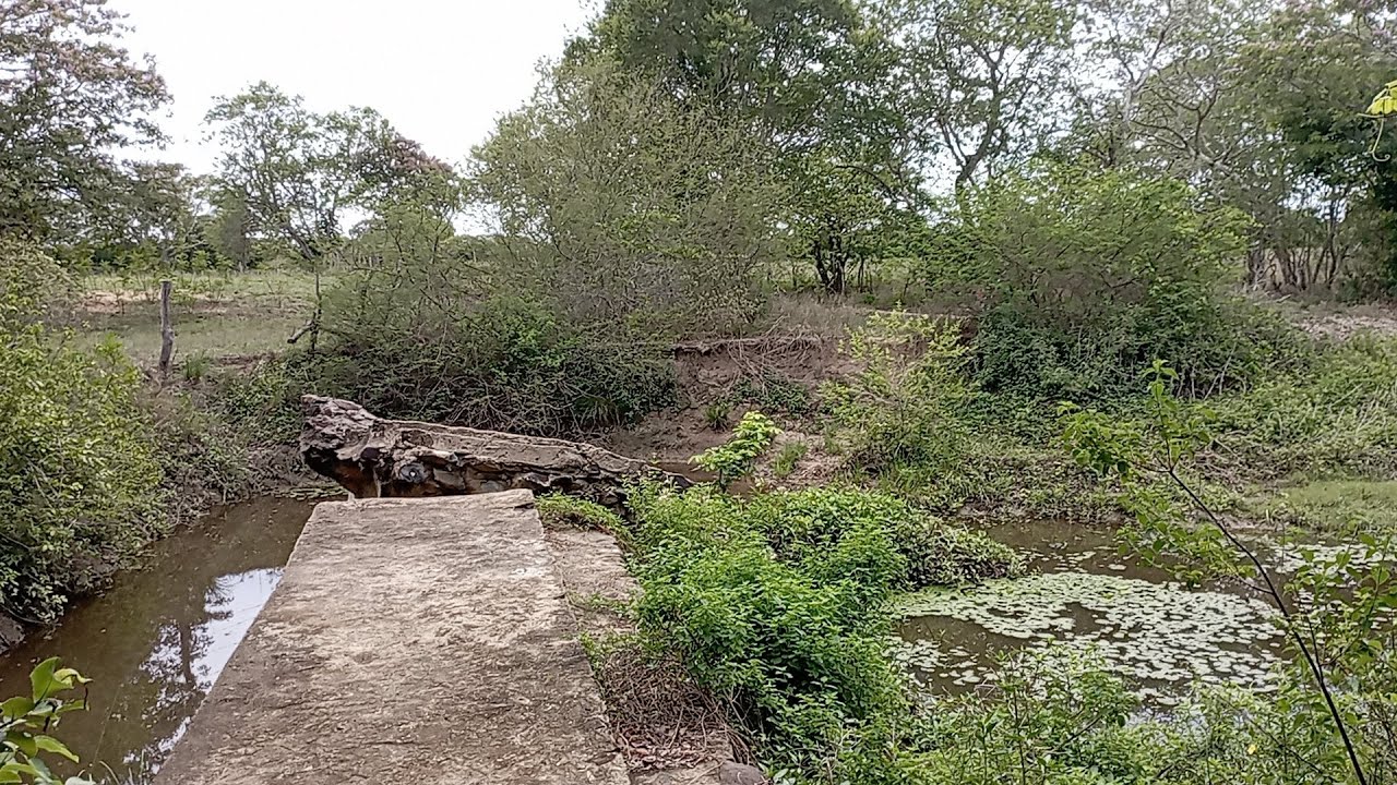 Barragem que marcou a infância de muitos, hoje se encontra abandonada.