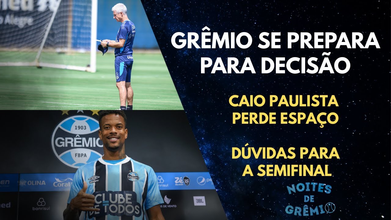 CAIO PAULISTA PERDE ESPAÇO | TUDO SOBRE JUVENTUDE X GRÊMIO | NOITES DE GRÊMIO #17 - 20/02