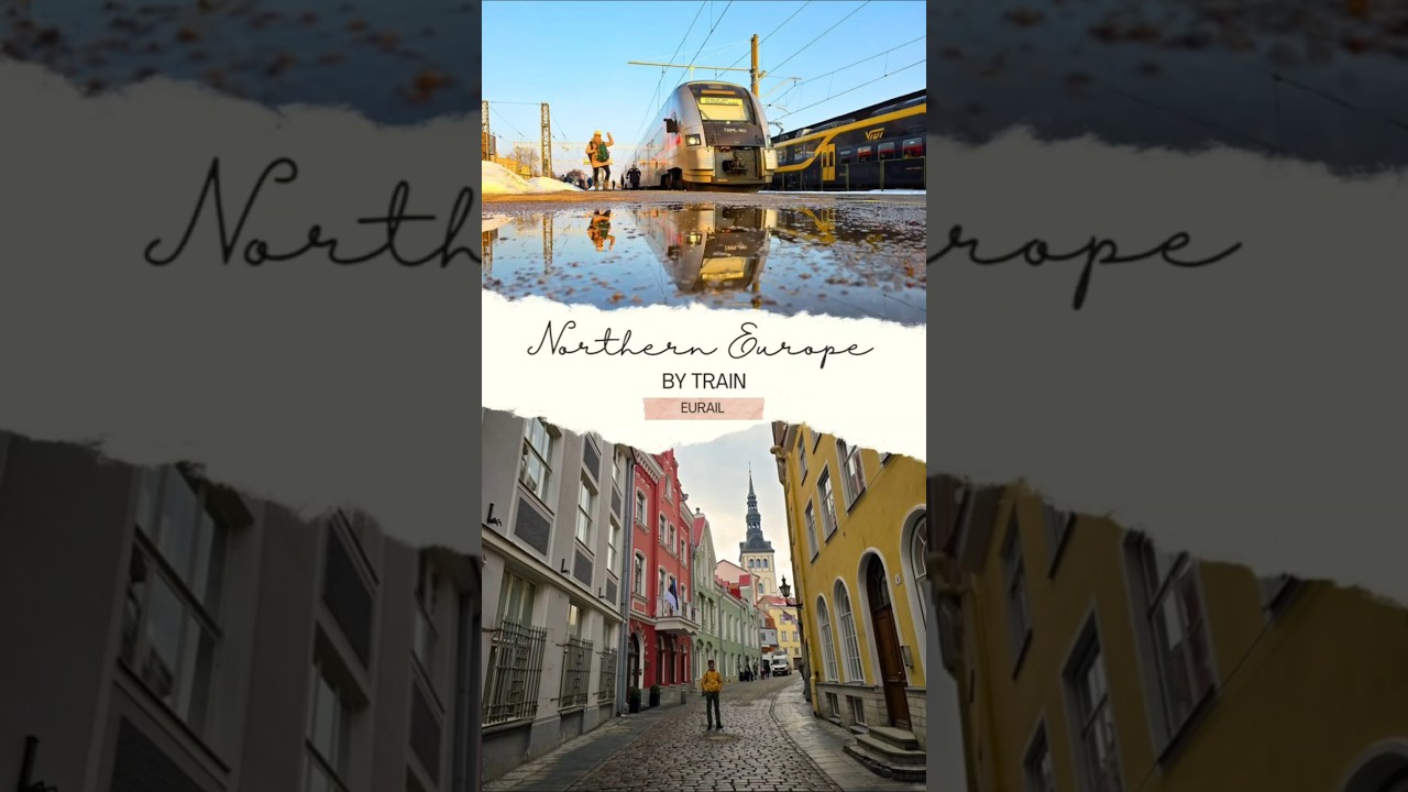 Northern Europe Train Trip: 7 countries, 1 Eurail Pass #traintravel #eurail